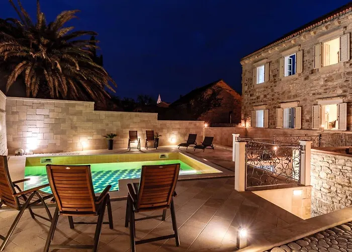 And With A Swimming Pool Sumartin, Brac - 13483 Pensionat 4*